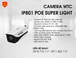 Camera WTC IP801H POE Super Light 5.0MP thumb